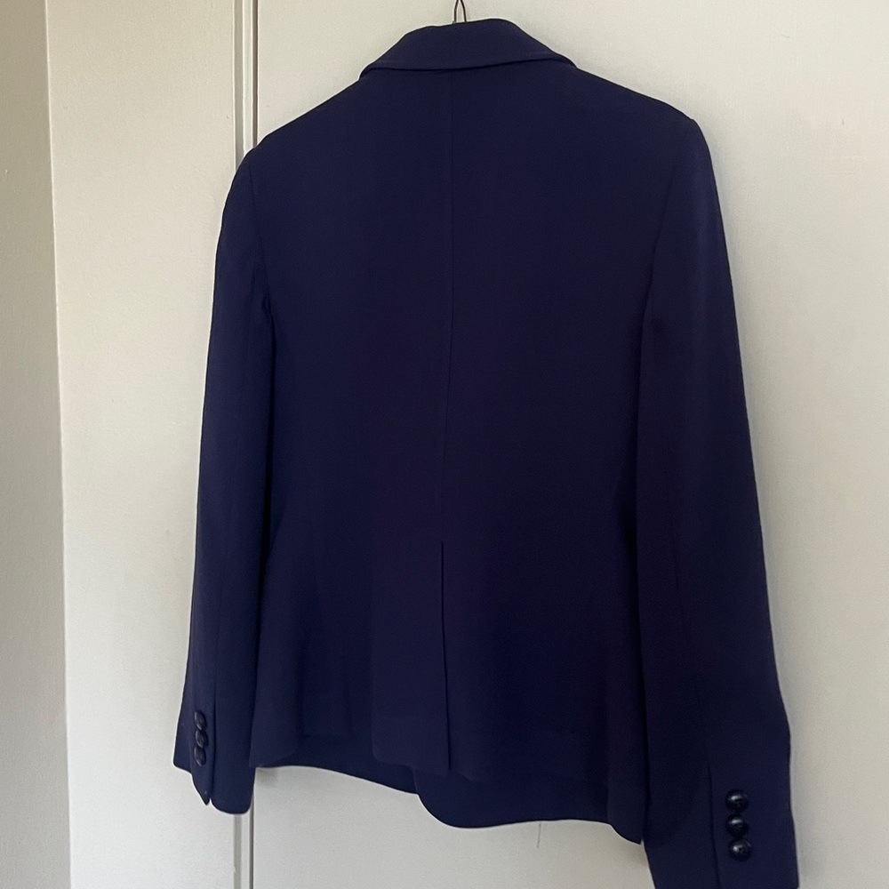 Armani Collezioni Dark Purple Women's Blazer - Picture 6 of 11